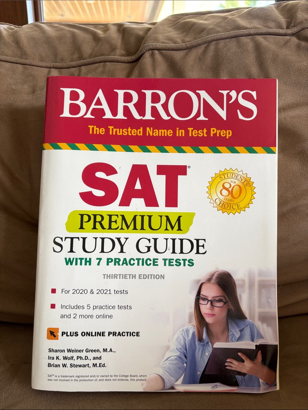 Barron’s SAT Premium Study Guide - White/Red